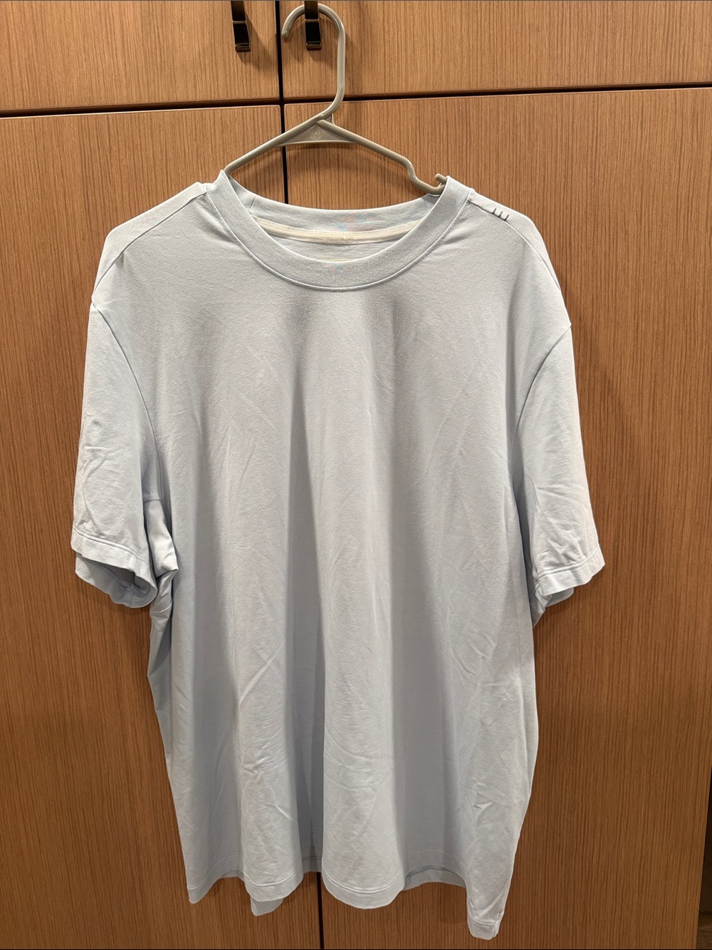 lululemon athletica Men's Crew Tee in Pale Blue